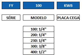 Chave de Código FY-100-KWB